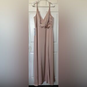 Azazie Dalilah Stretch Satin Dress
